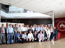 HIMOINSA distributors in Spain gather to find out about the company's new generator sets and lighting towers