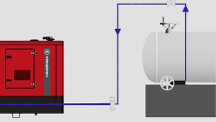 Connecteur de jonction de tuyau de carburant de manière à 3 voies